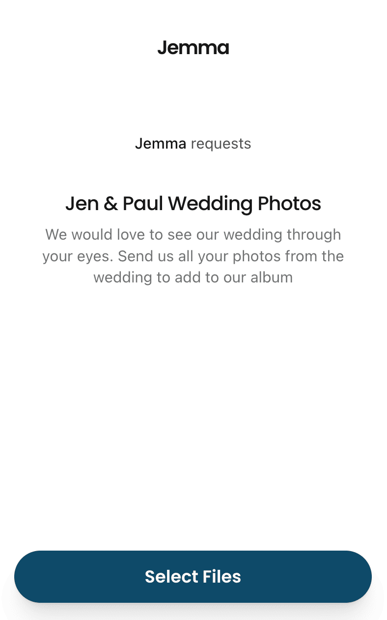 Request file mobile preview