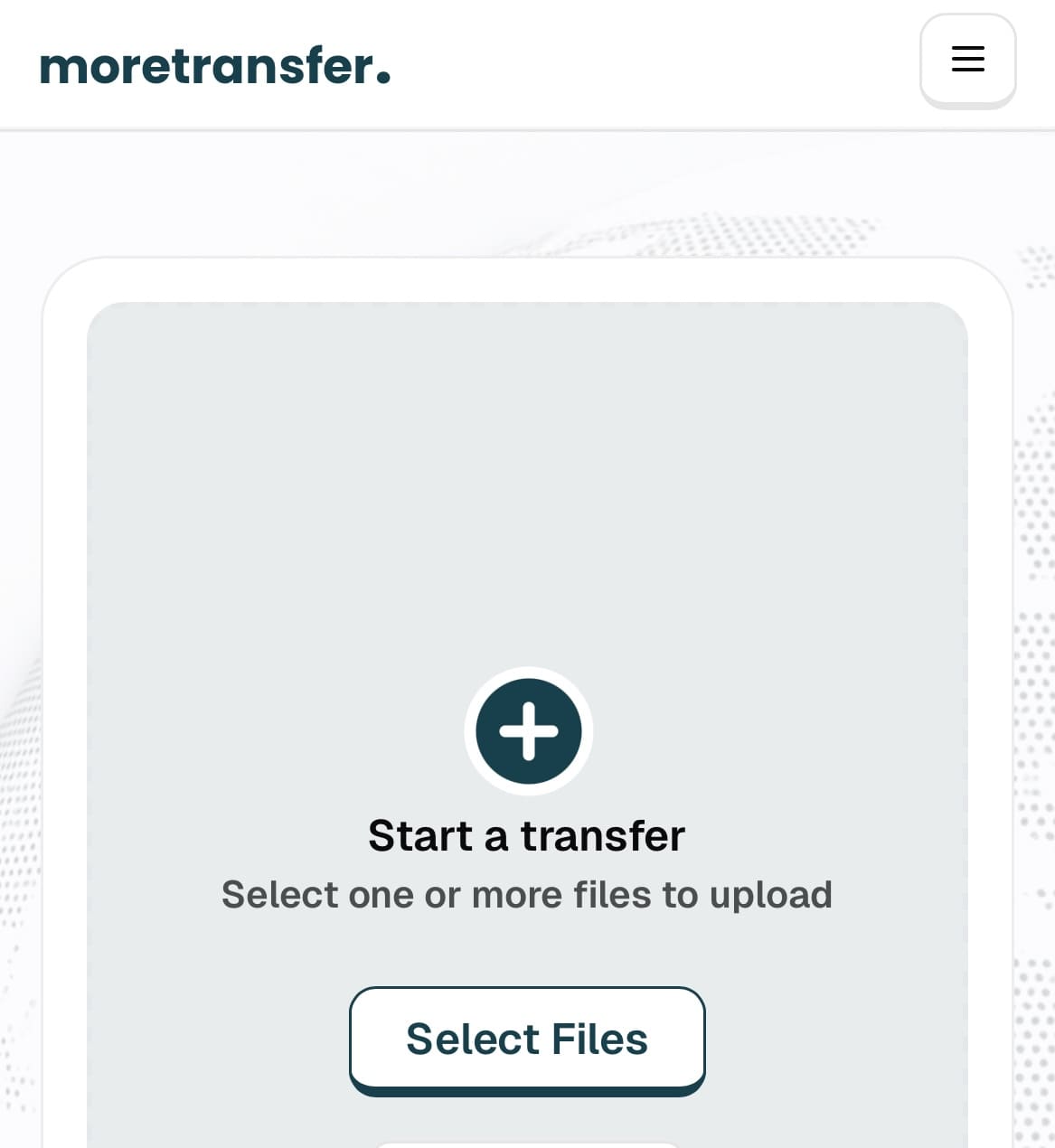 MoreTransfer mobile view MoreTransfer mobile view