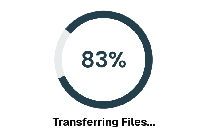 MoreTransfer Upload Progress Image